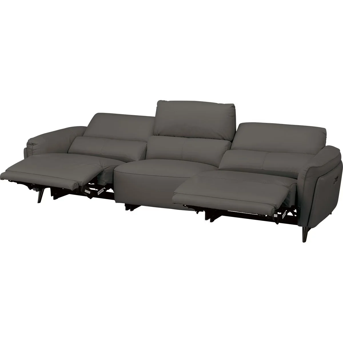 World-Class 2M ELECTRIC WIDE 3 SEATER SOFA LS02 NW DGY Exclusive