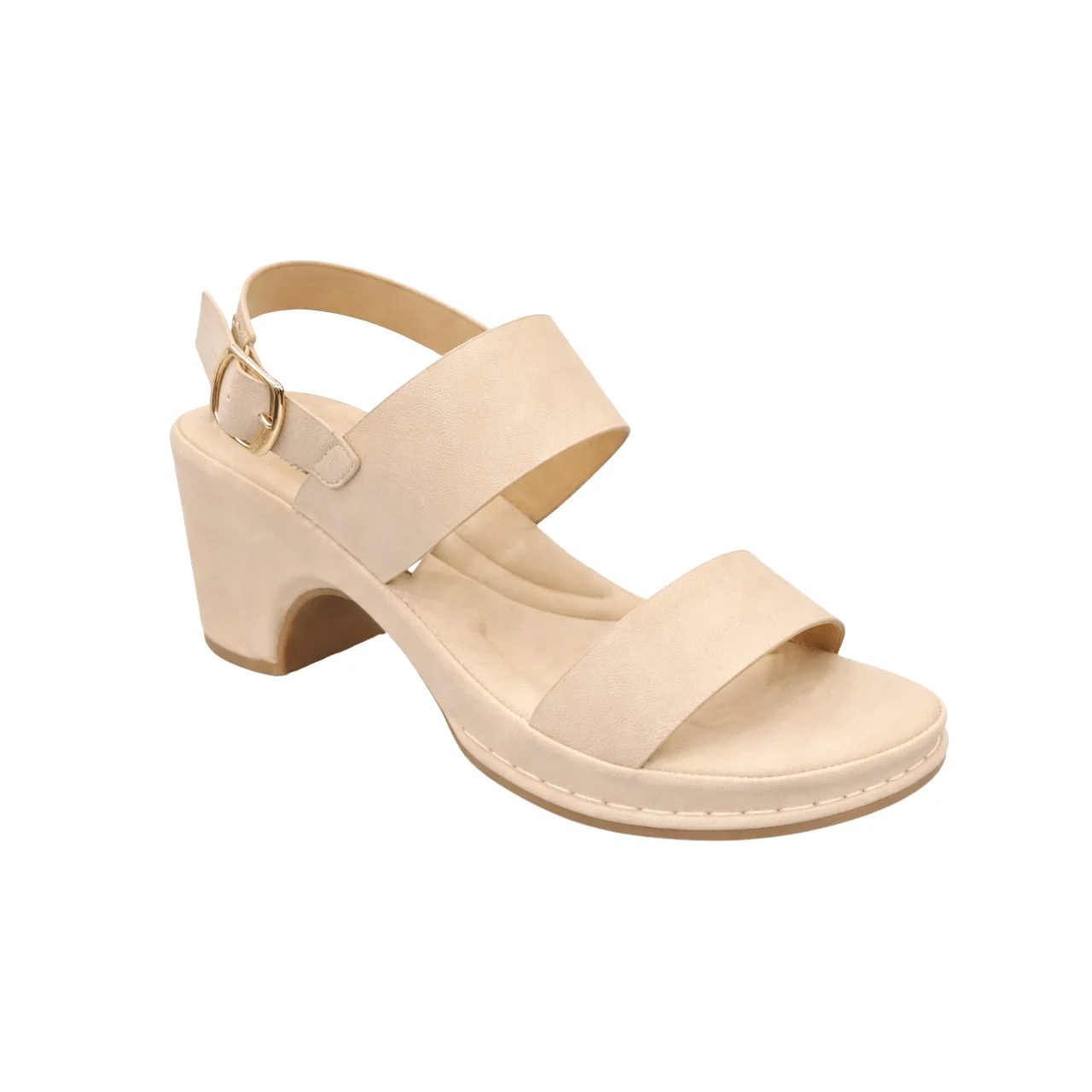 High-Grade Minimalist Block Heel Sandals Reliable