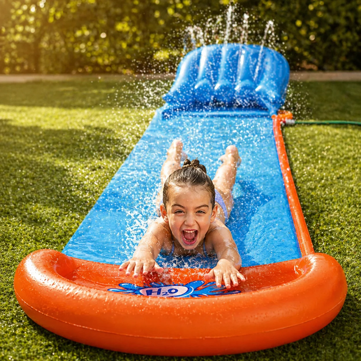 Certified Tsunami Splash Ramp Single Slide Solid
