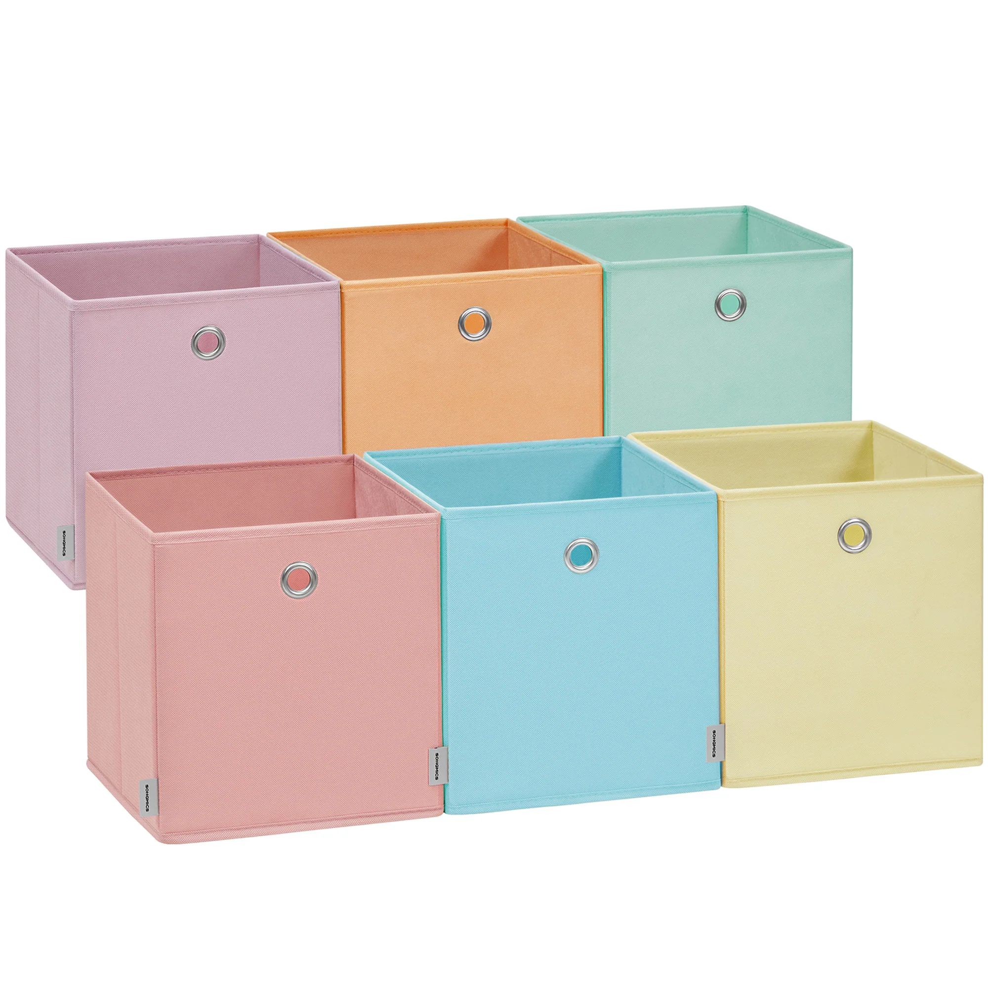 High-End SONGMICS SONGMICS Set of 6 Foldable Storage Boxes Reliable