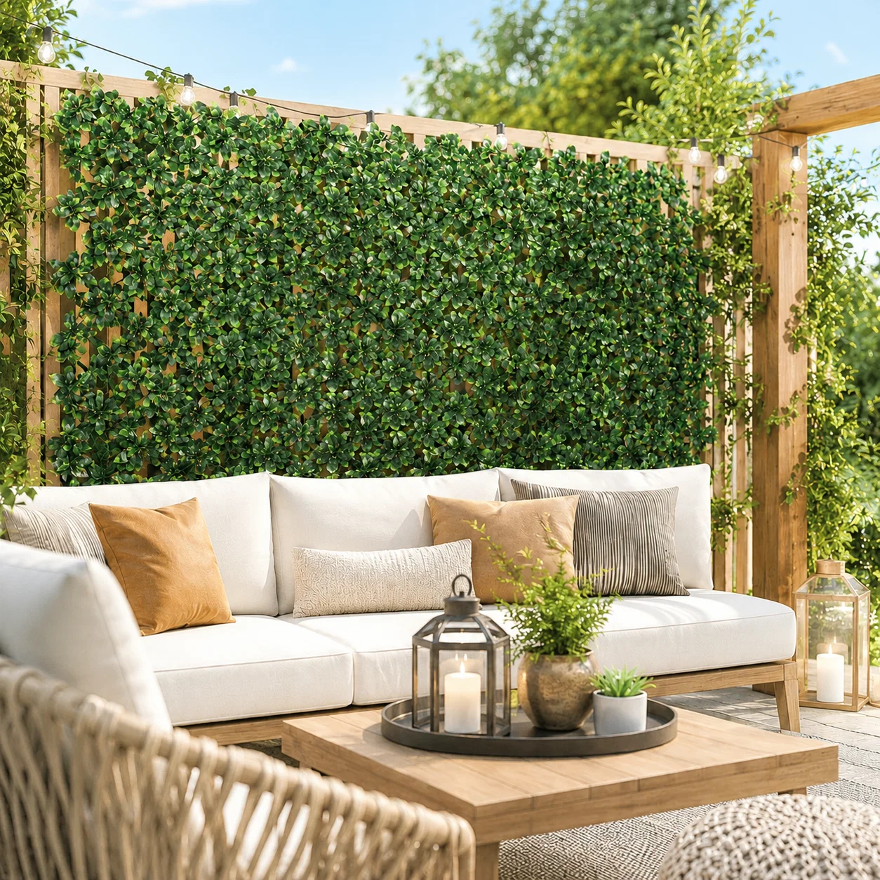 Relaxed Expandable Privacy Screen – 100 x 200 cm User-Friendly