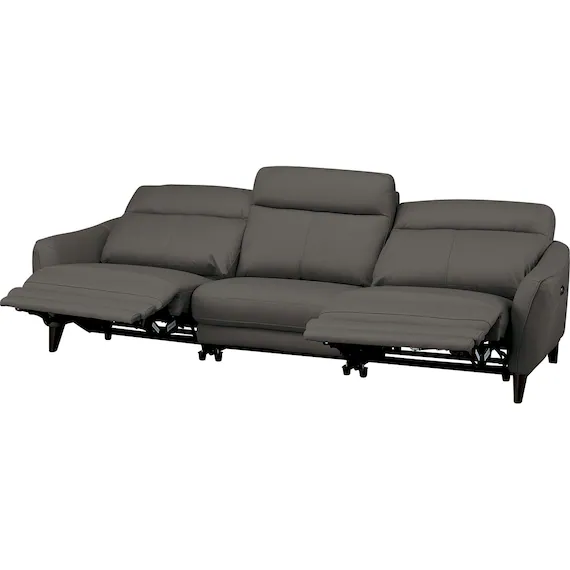 Healthy ELECTRIC WIDE 3 SEATER SOFA LS06 NW DGY Genuine