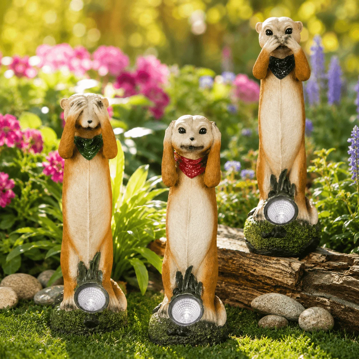 Trusted Meerkat Solar Light – 25 cm Minimalist