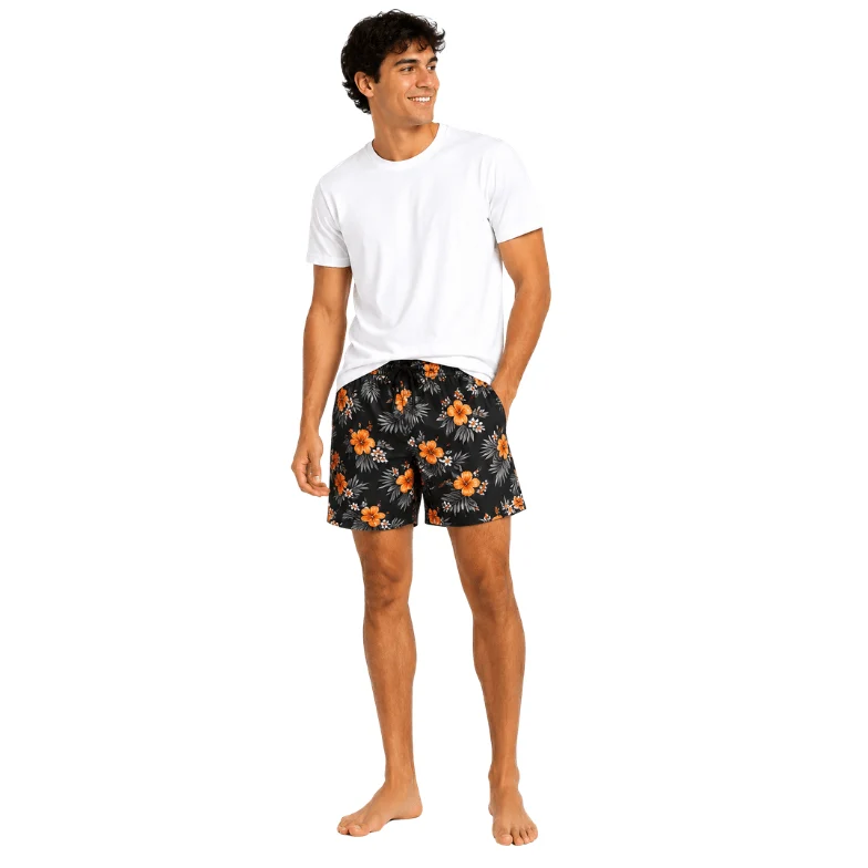 Top-Quality Men s Printed Swim Shorts Superior