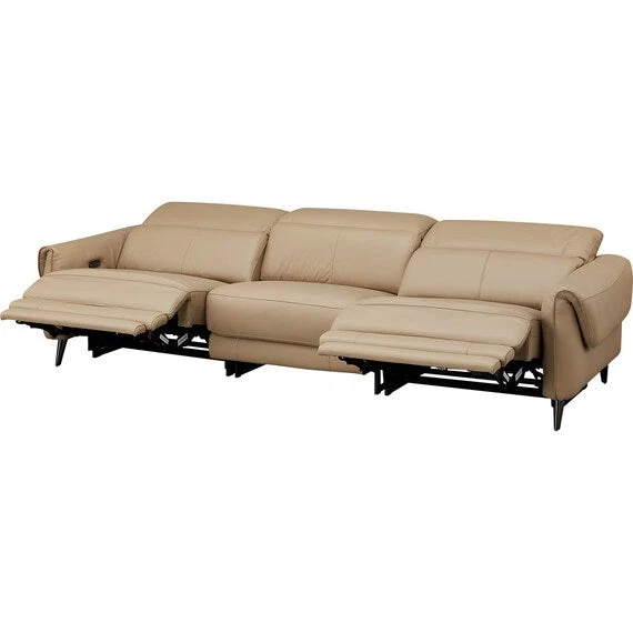 Smooth ELECTRIC WIDE 3 SEATER SOFA LS04 NW BE Long-Lasting