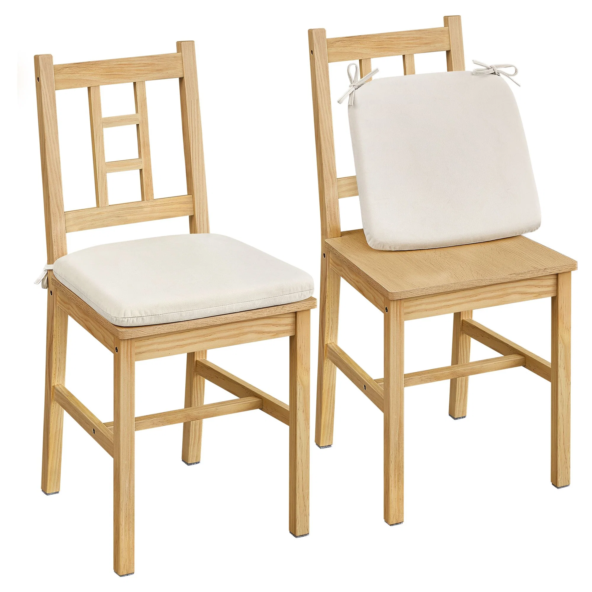 Stylish VASAGLE VASAGLE Dining Chairs Set of 2 Kitchen and Dining Room Chairs Dinner Chairs Certified