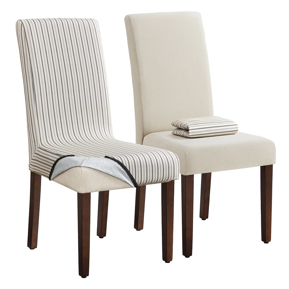 Comfortable VASAGLE Dining Chairs with Removable Fabric Cover Consistent