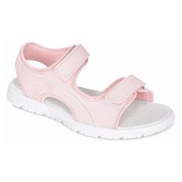 Prestigious Girls' Open-Toe Sport Sandals with Hook-and-Loop Straps User-Friendly