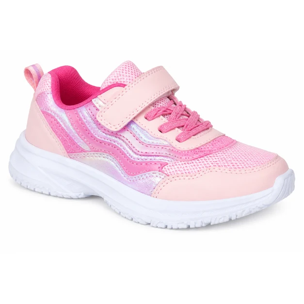 Healthy Girls' Athletic Sneakers with Hook-and-Loop Strap Authentic