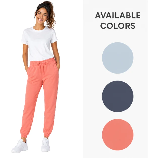 Certified Women's French Terry Fleece Jogger Pants Healthy