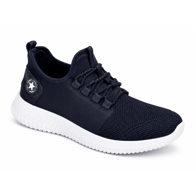 Carefully Designed Women's Lace-Up Knit Sneakers Official