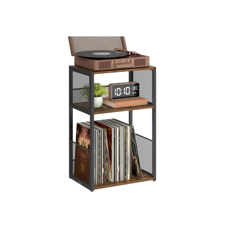 Fast VASAGLE 3-Tier Record Player Stand Reusable