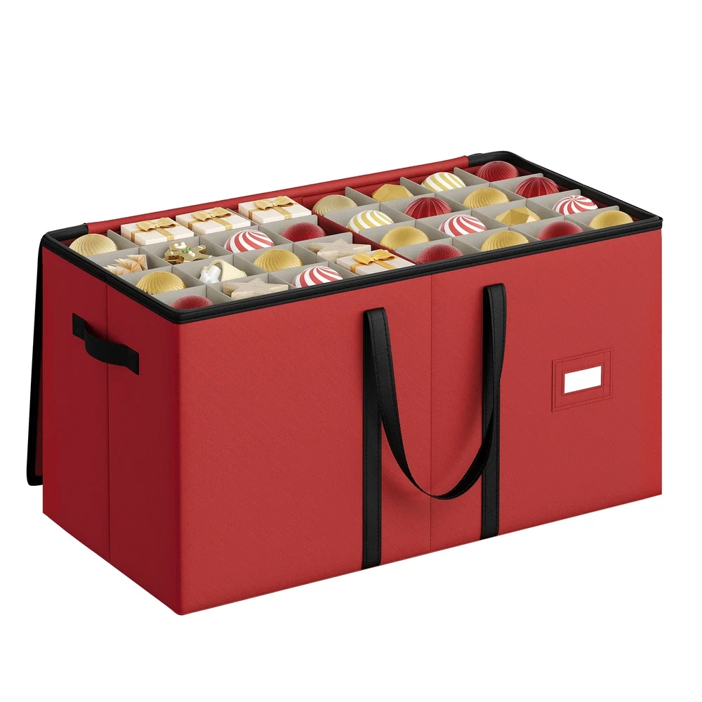 Environmentally Friendly SONGMICS Stackable Christmas Storage Container with Lid Enhanced