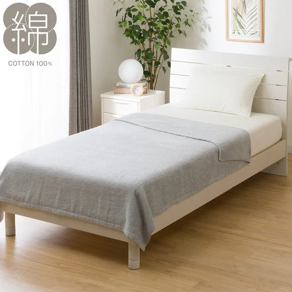 Fashionable BLANKET VOLUME COTTON S GY S2434 Luxury