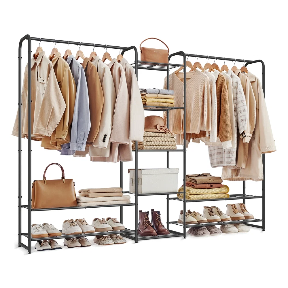 Minimalist SONGMICS 72 Inch Large Portable Closet with Shelves Genuine
