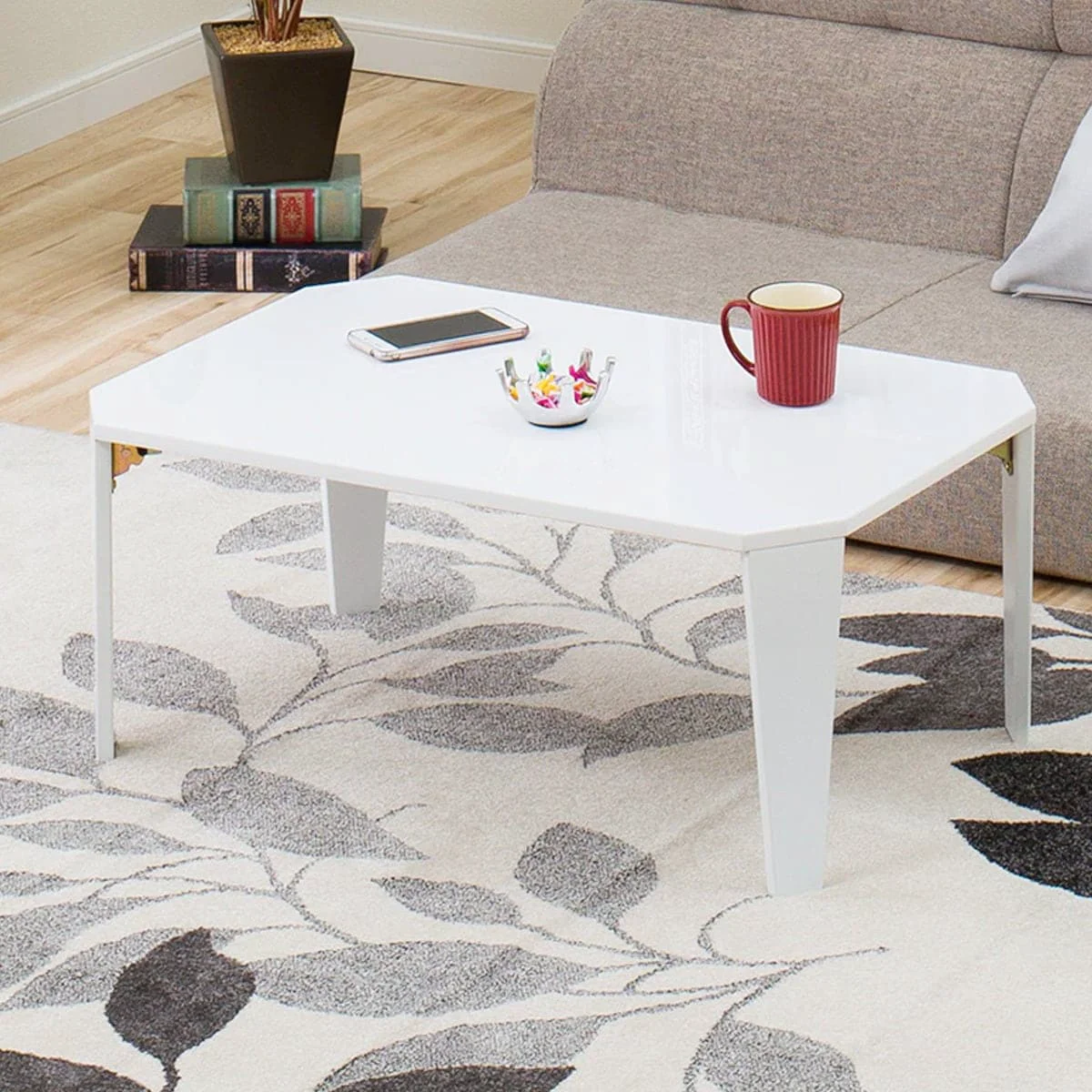 Exclusive FOLDING TABLE SHINE 7550 WH Stylish