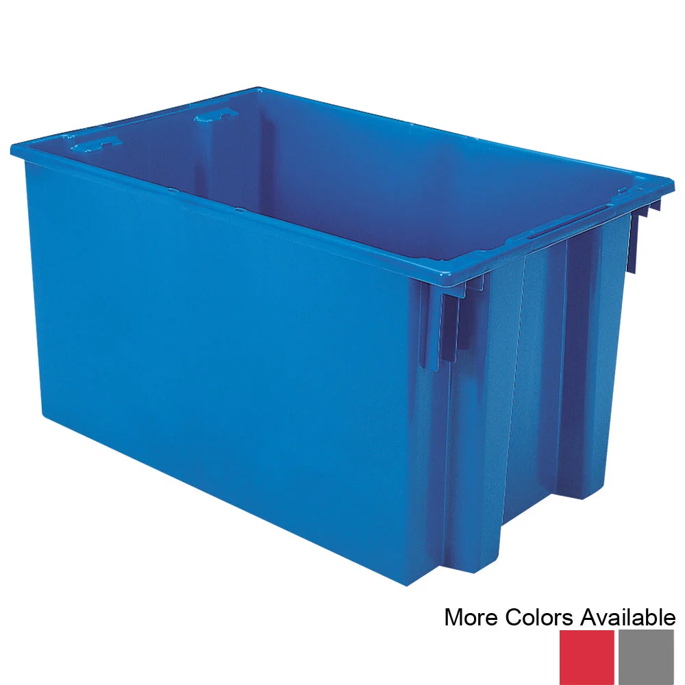 Durable Akro Nest and Stack Totes 3 Pack - 29-1 2 quot d x 19-1 2 quot w x 15 quot h Official