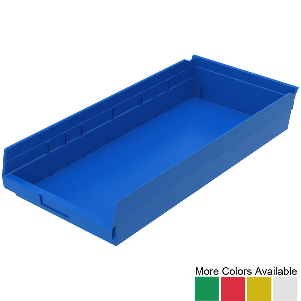 Original 23-5 8 quot d x 11-1 8 quot w x 4 quot h Nesting Shelf Bins - 6 Pack Minimalist