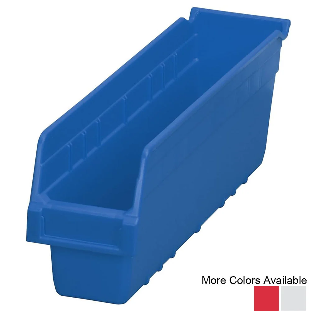 Advanced 18 quot d x 4-1 4 quot w x 6 quot h Akro ShelfMax Bins - 8 Pack Original Design