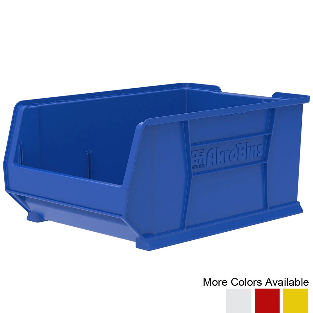 Green 24 quot d x 16-1 2 quot w x 11 quot h SuperSize AkroBins - 1 Pack Convenient