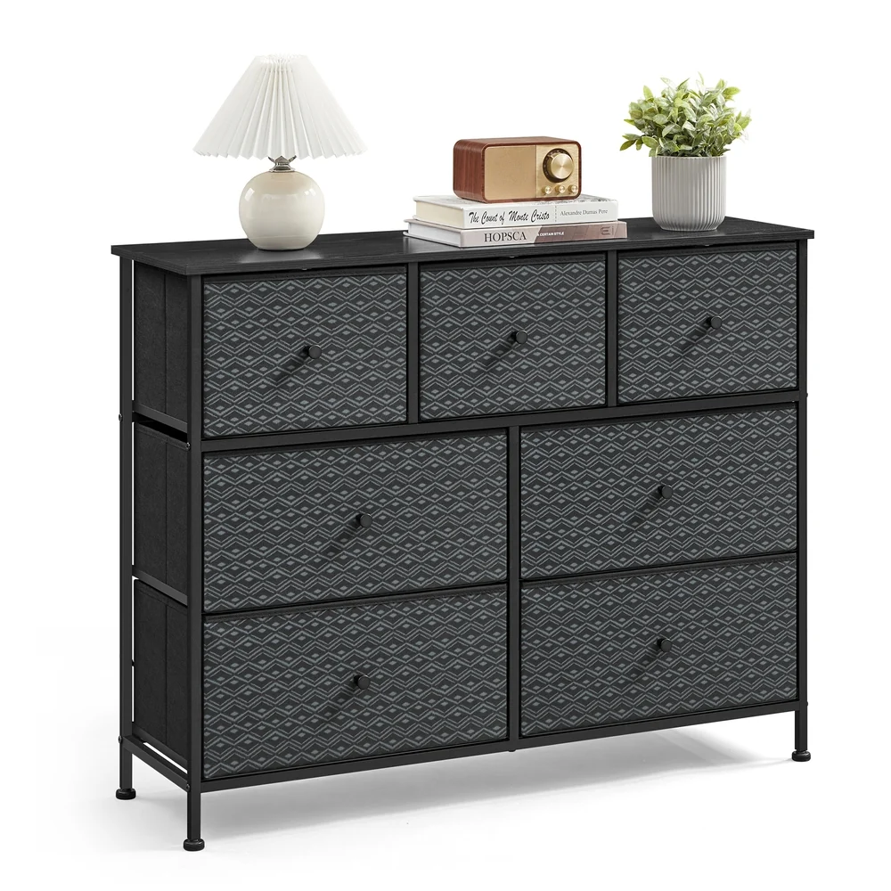 Crafted SONGMICS BRENT Collection - Fabric Dresser Expertly Made