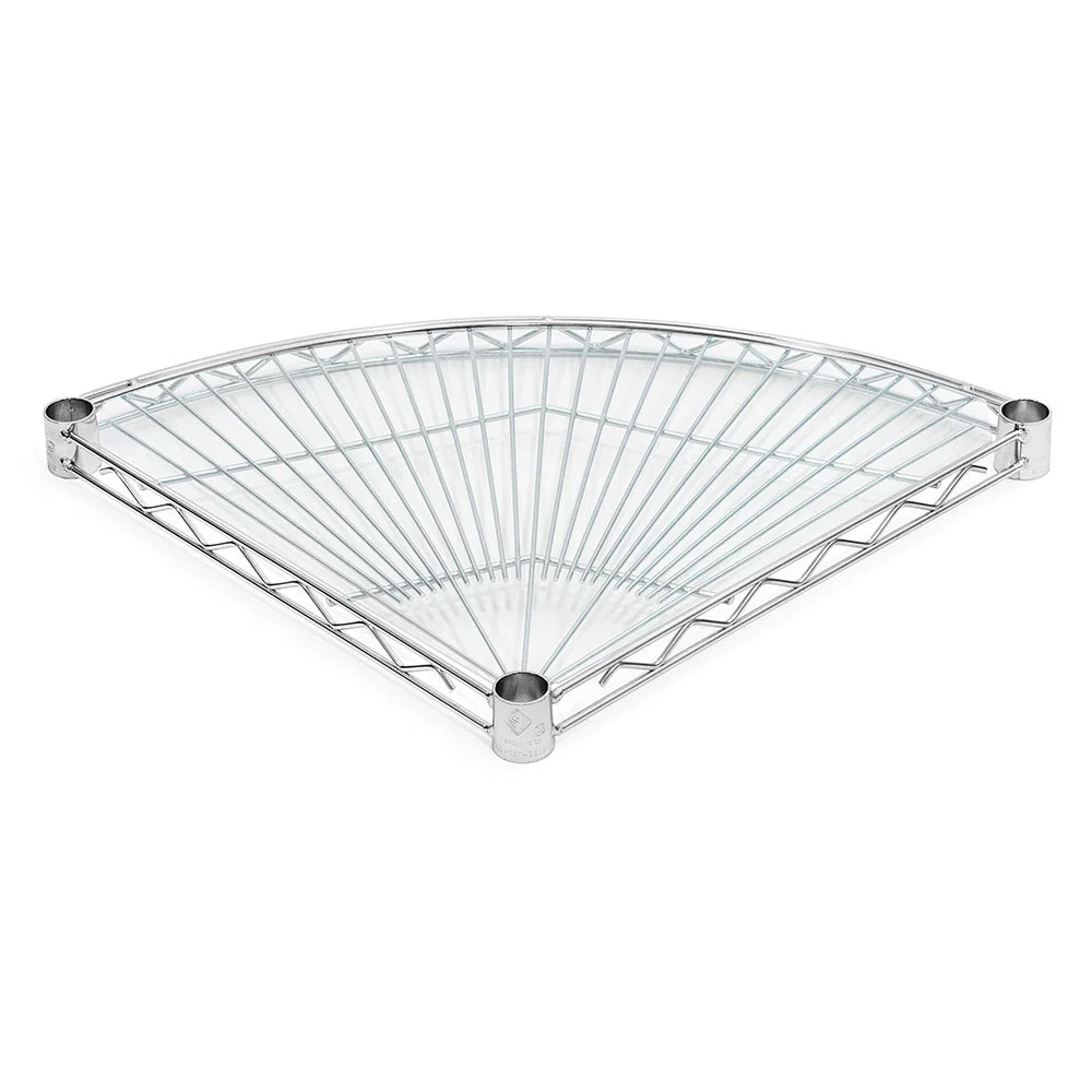 Fine Crafted Acrylic Radius Shelf Liners - 2-Pack Durable