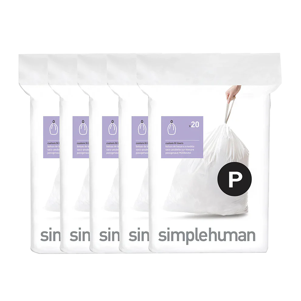 Secure TRASHBAG P 50-60L 13-16 GAL 20CT Long-Lasting