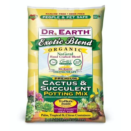 Luxury DR EARTH 8 QT CACTUS amp SUCCULENT POTTING MIX Responsible