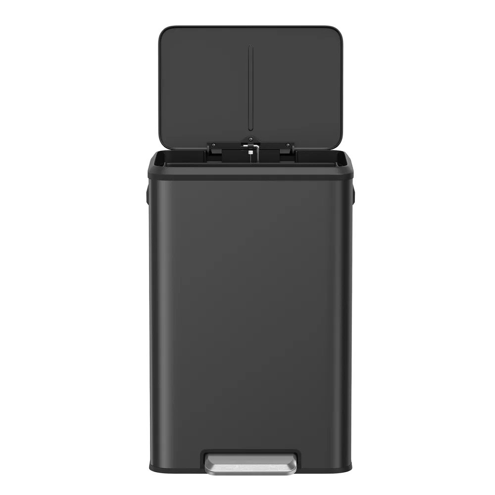 Smart SONGMICS 10.5-Gallon Step Kitchen Trash Can Practical