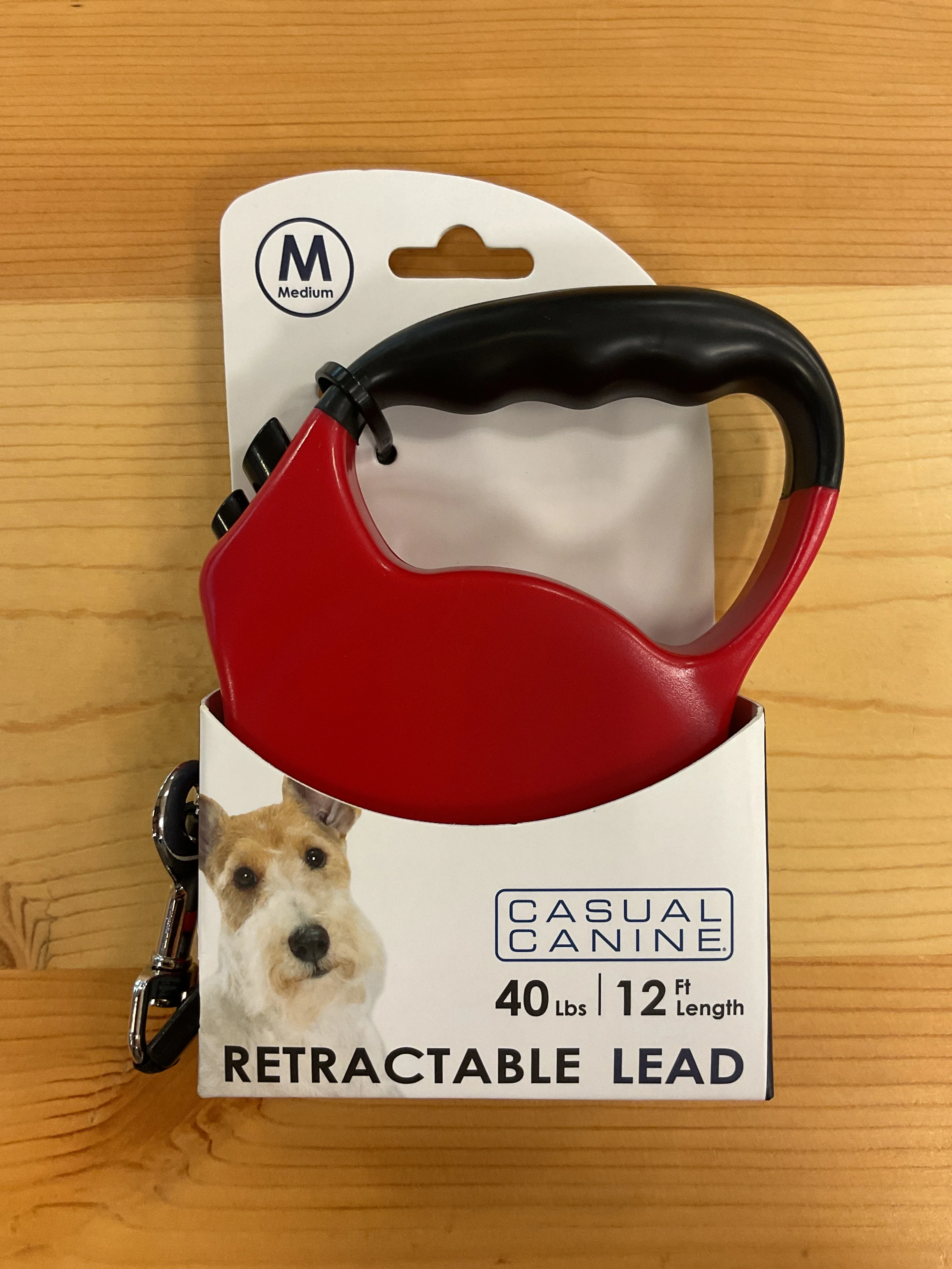 Innovative CC BELTED RET LEAD MED 12FT RED Fine