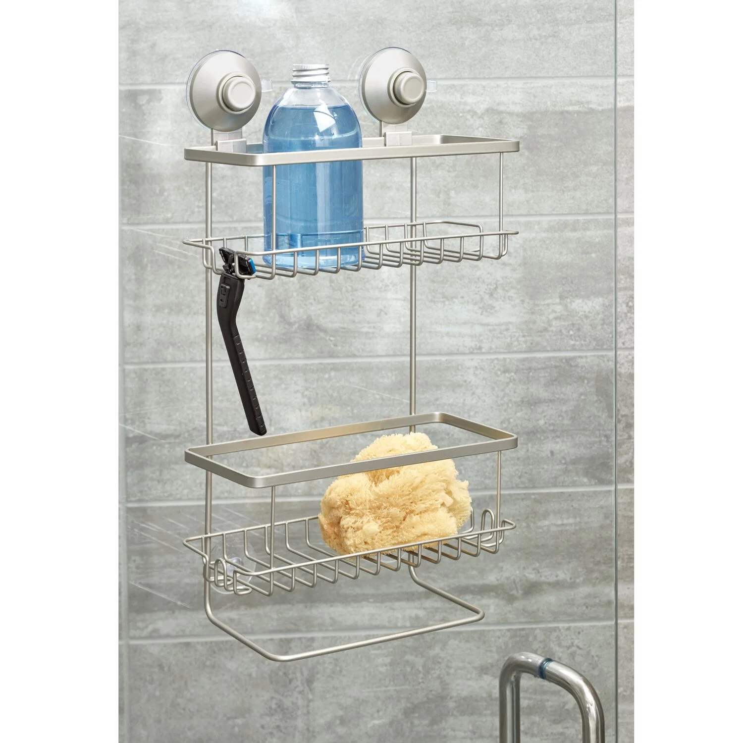 Original PUSHLOCK SHOWER CADDY Natural
