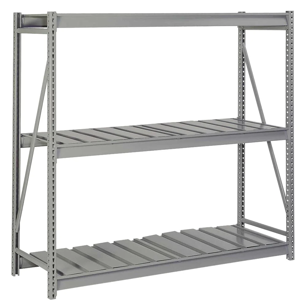 Carefully Designed 96 quot w x 84 quot h Bulk Storage Racks with Ribbed Decking Long-Lasting