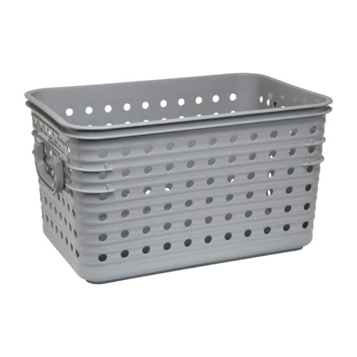 Responsible MEDIUM DOT BASKET GREY Selected
