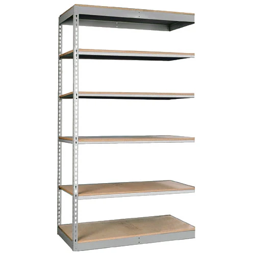 Elegant Lyon 24 quot d 6-Shelf Light-Duty Boltless Shelving Add-On Units - Gray Green