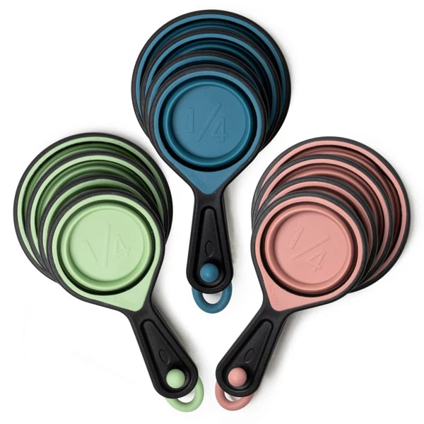 Innovative COLLAPSIBLE MEASURING CUPS 4PC Convenient
