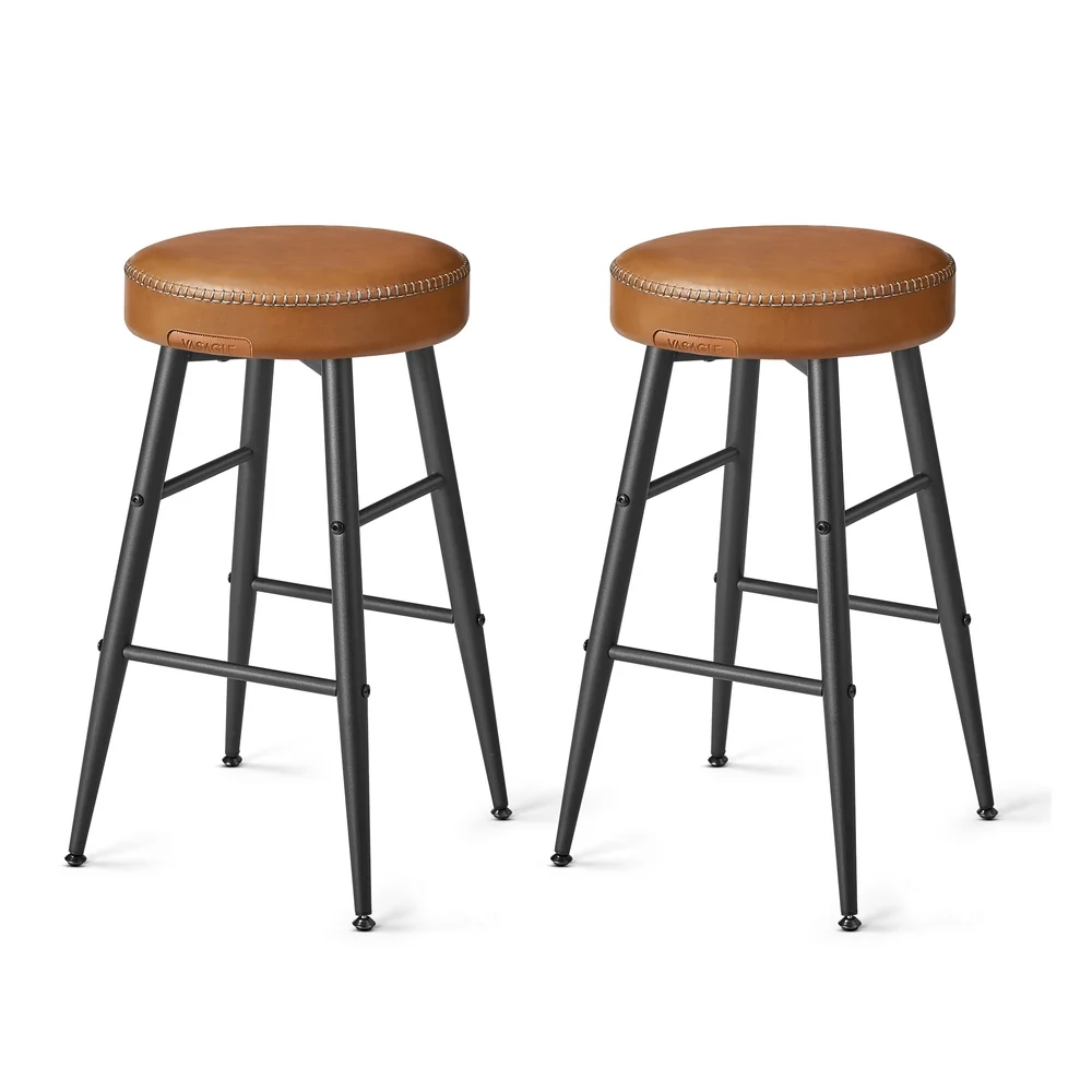 Fine Crafted VASAGLE EKHO Collection - Set of 2 Bar Stools 30 Optimized