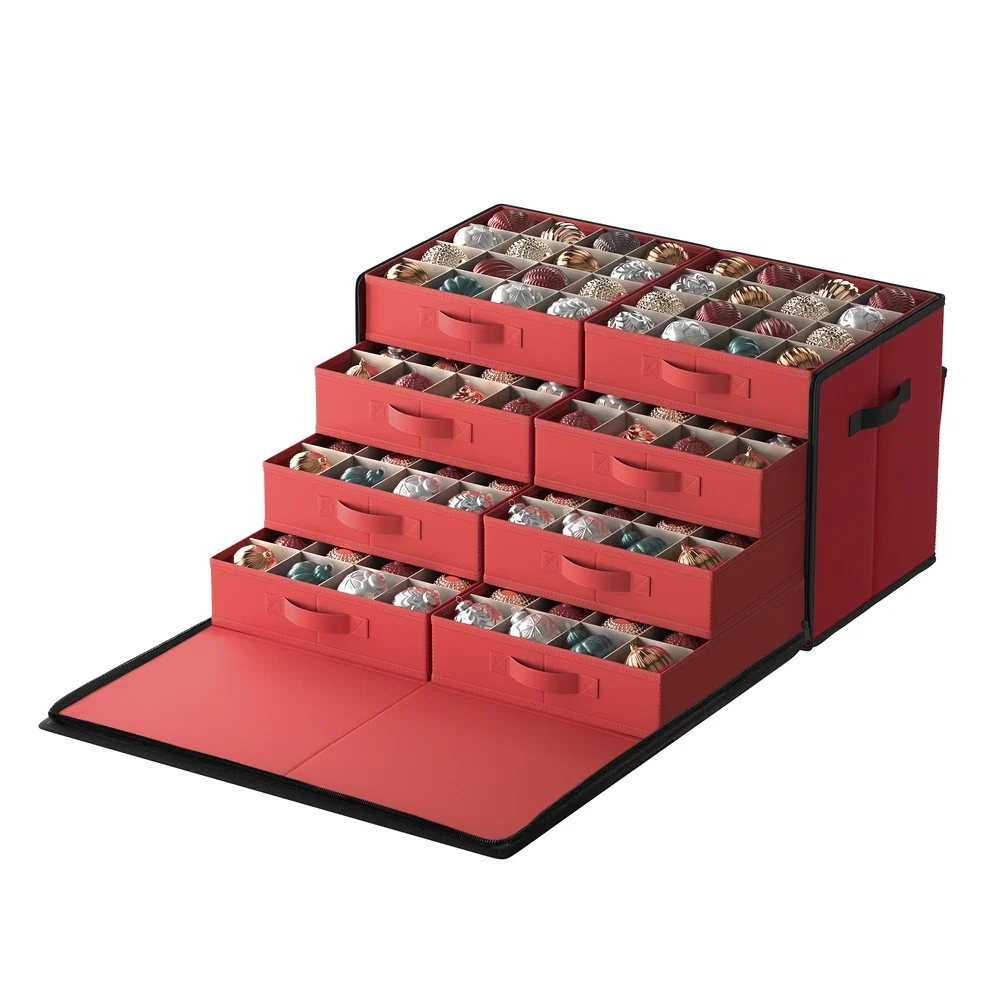 Practical SONGMICS 128-Slot Large Stackable Christmas Storage Container with Lid Quality