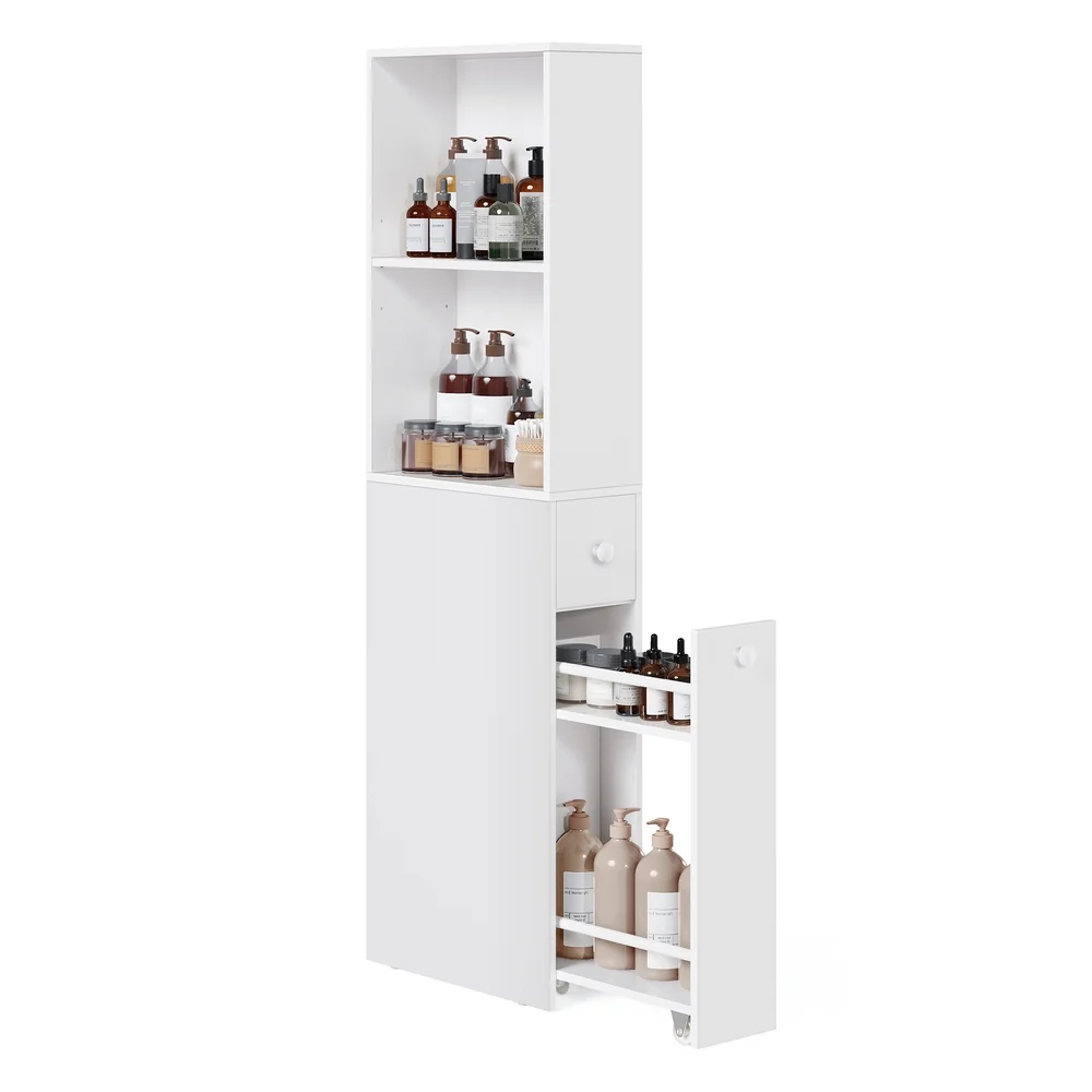 Enhanced VASAGLE standing Cabinet with Storage Drawers and Adjustable Shelf Authentic