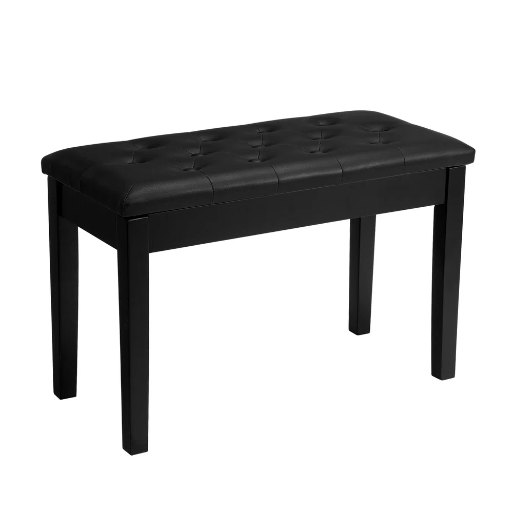 Elite SONGMICS Duet Piano Bench with Padded Cushion and Storage Compartment Dependable