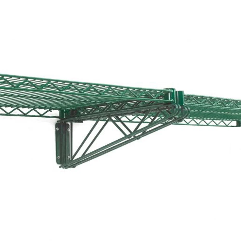 Efficient Green Epoxy Double Wall Mount Brackets Smooth