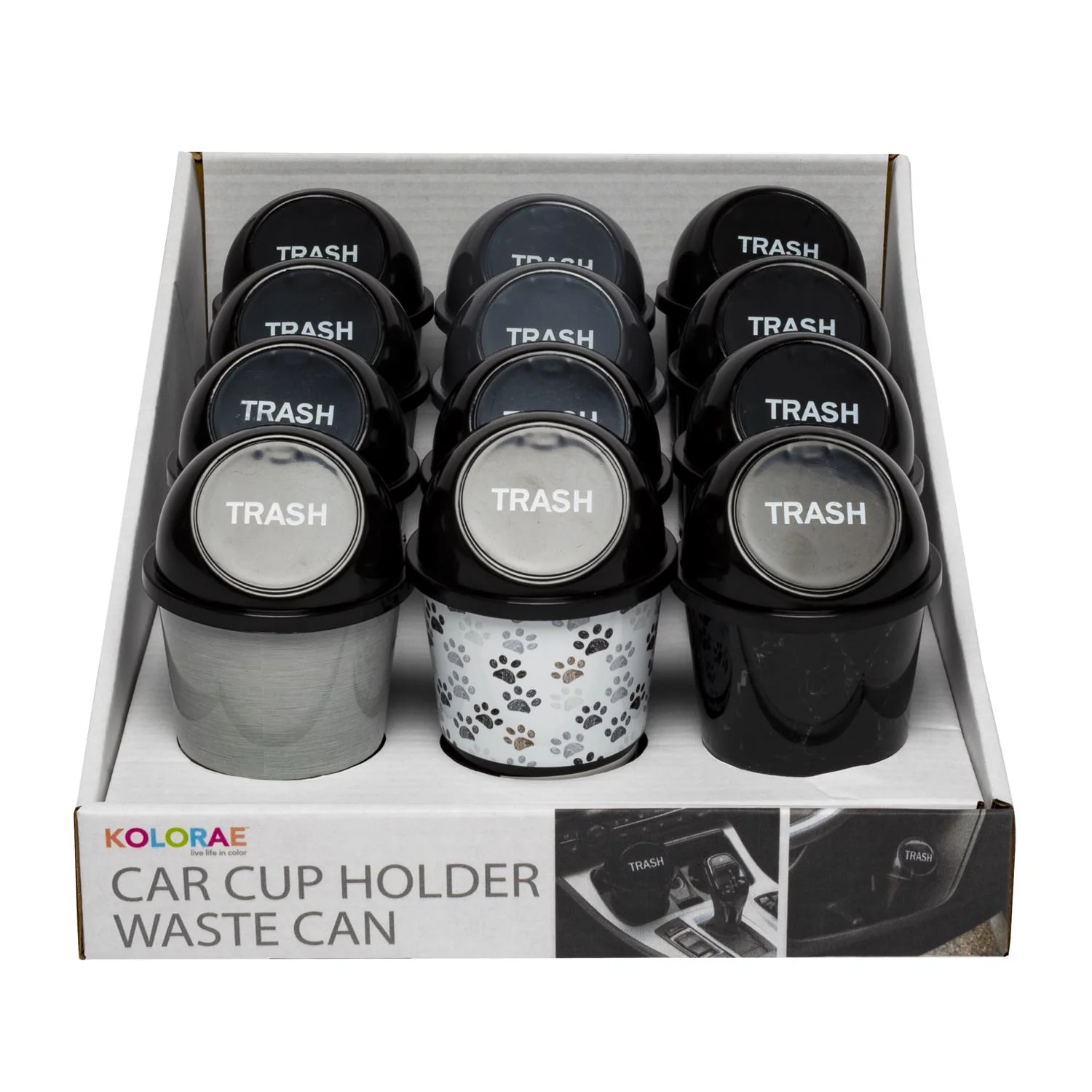 Contemporary CAR CUP HOLDER WASTE CAN Fashionable