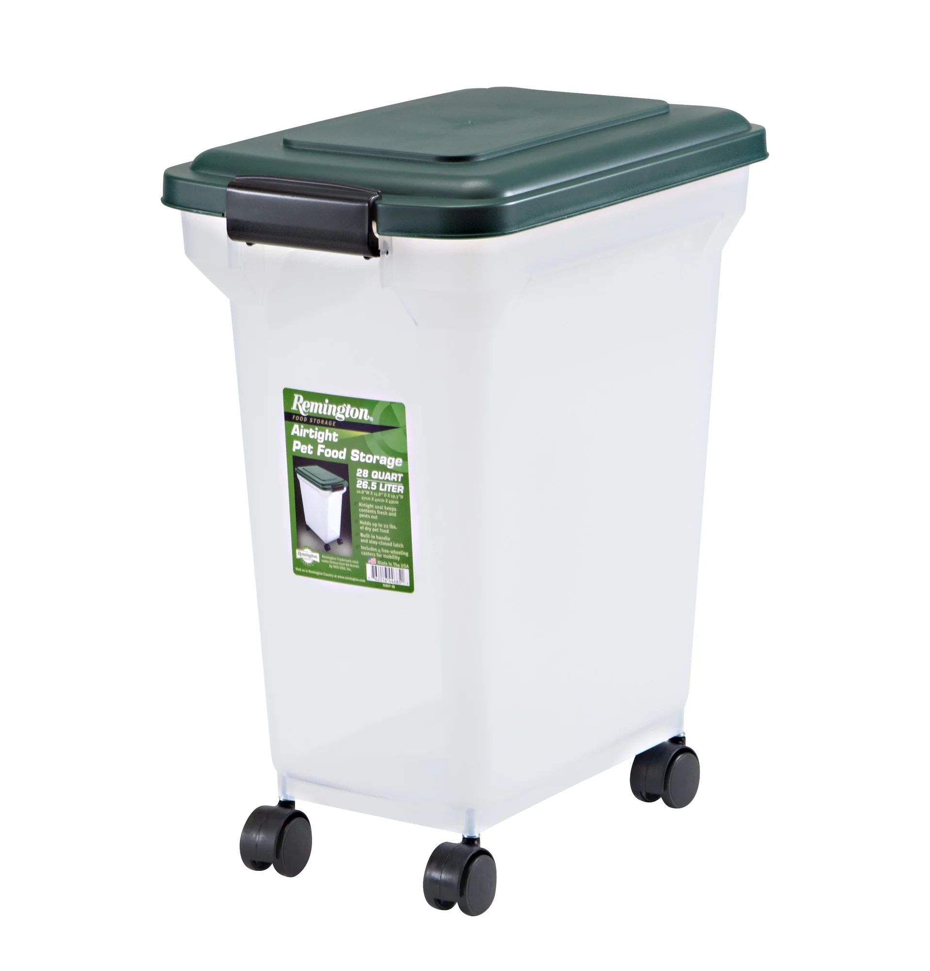 Reliable PET FOOD CONTAINER 28QT Luxury