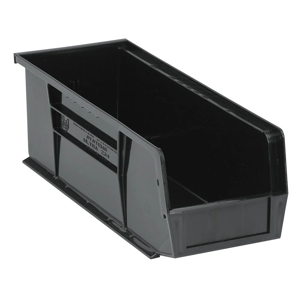 Dependable 14-3 4 quot d Recycled Ultra Stacking and Hanging Bins Safe