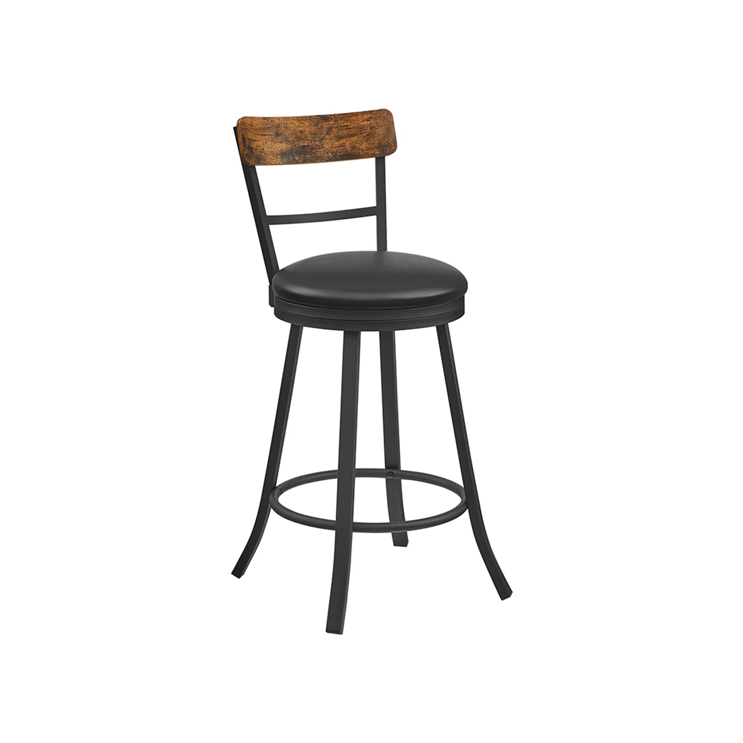 Expertly Made VASAGLE Swivel Bar Stool Convenient