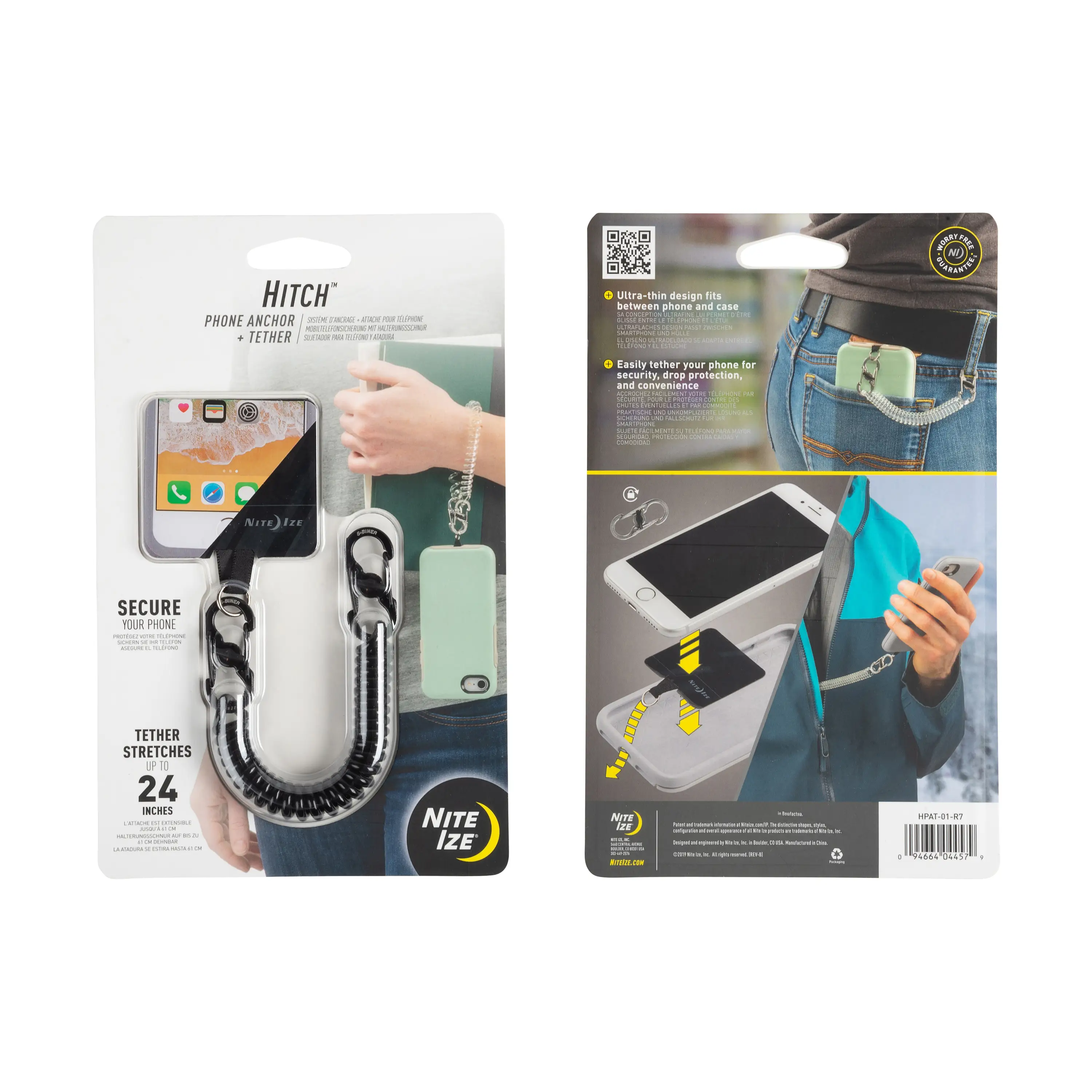 Environmentally Friendly HITCH PHONE ANCHOR TETHER High-End