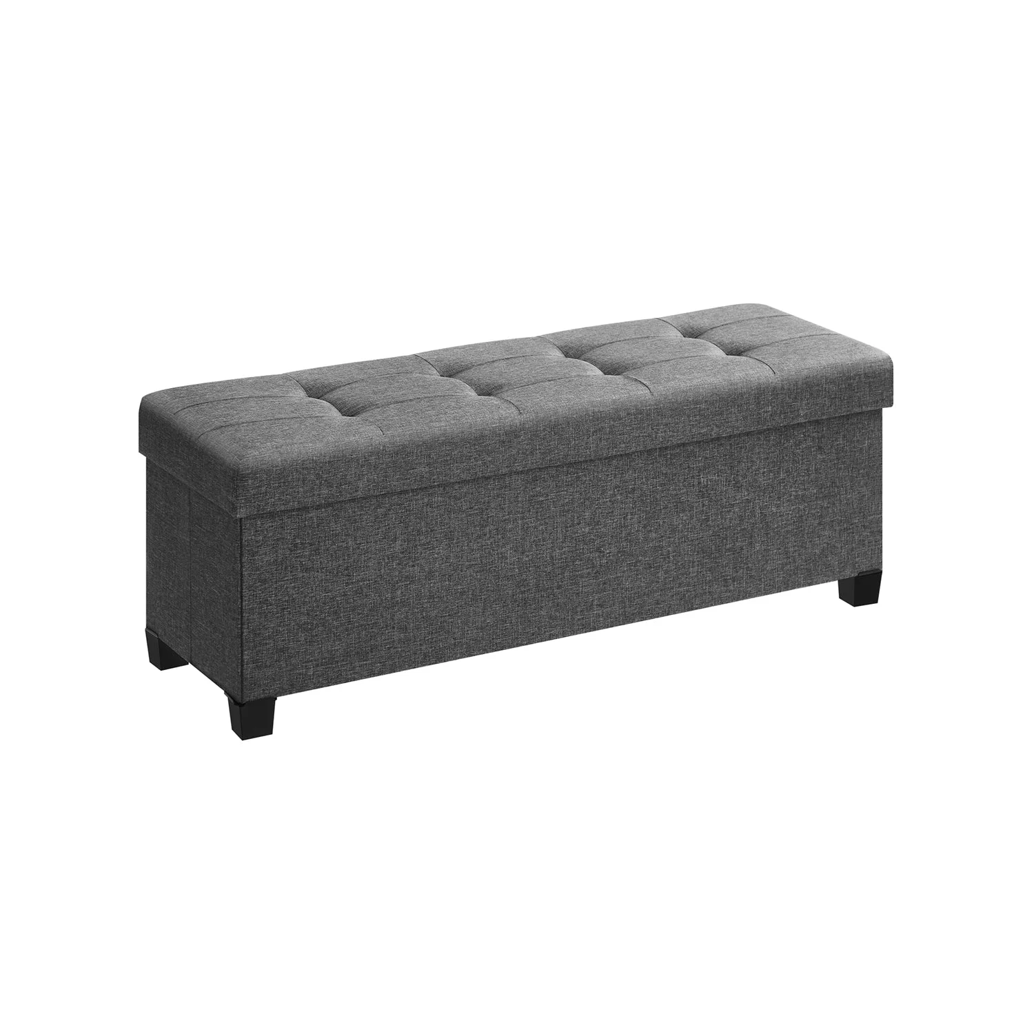Enhanced SONGMICS 43.3 Inches Storage Ottoman Bench Premium Material