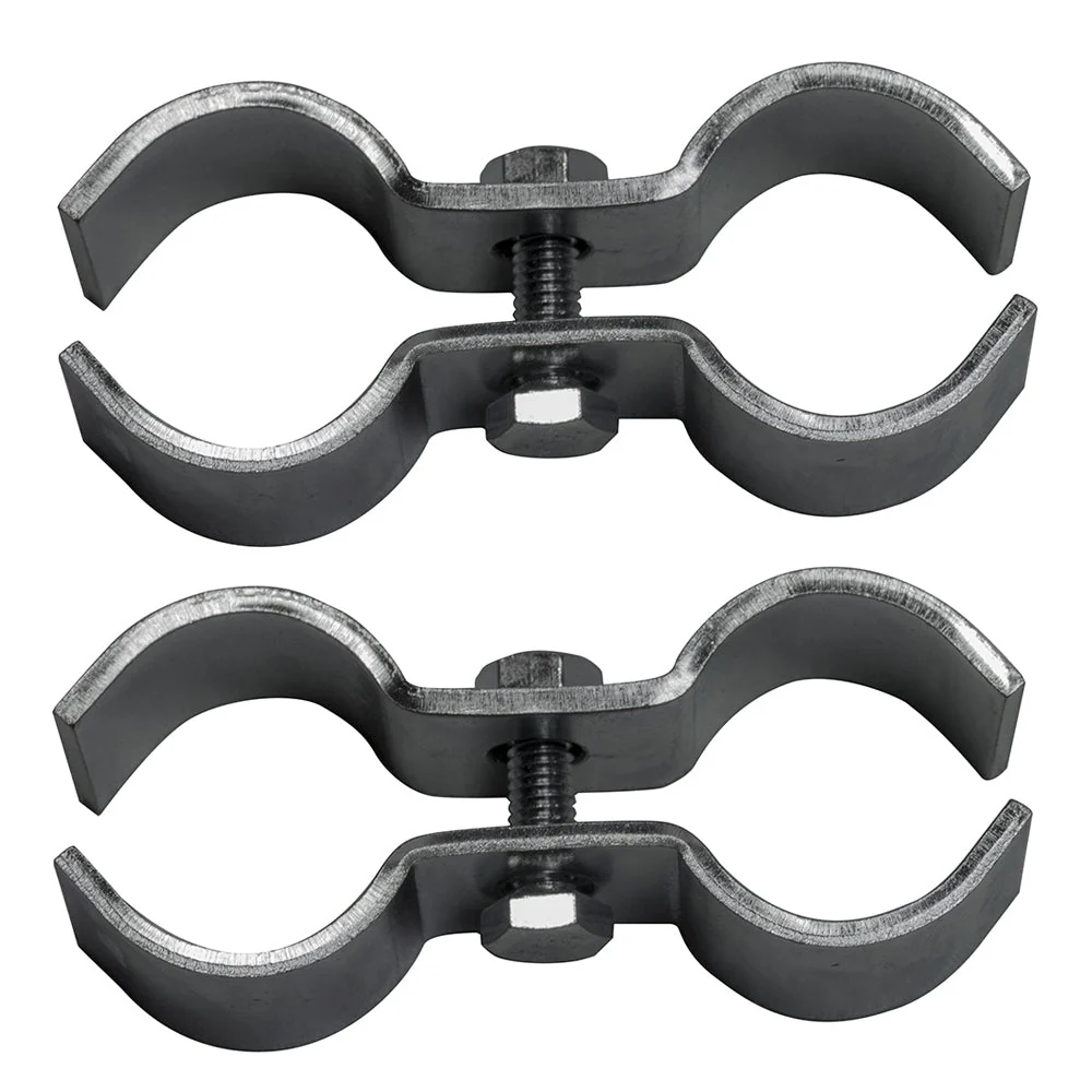Enhanced Chrome Wire Shelving Post Clamps - 2-Pack SI-APC2 Eco-Friendly