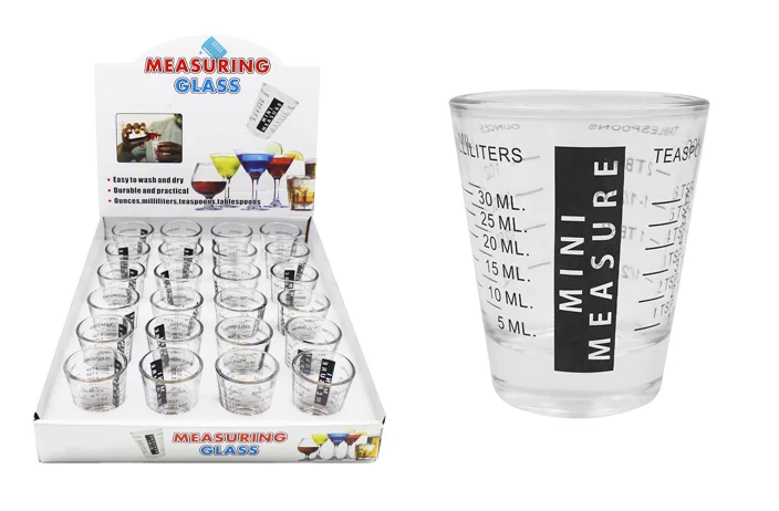 Original MINI MEASURE SHOT GLASS Exceptional