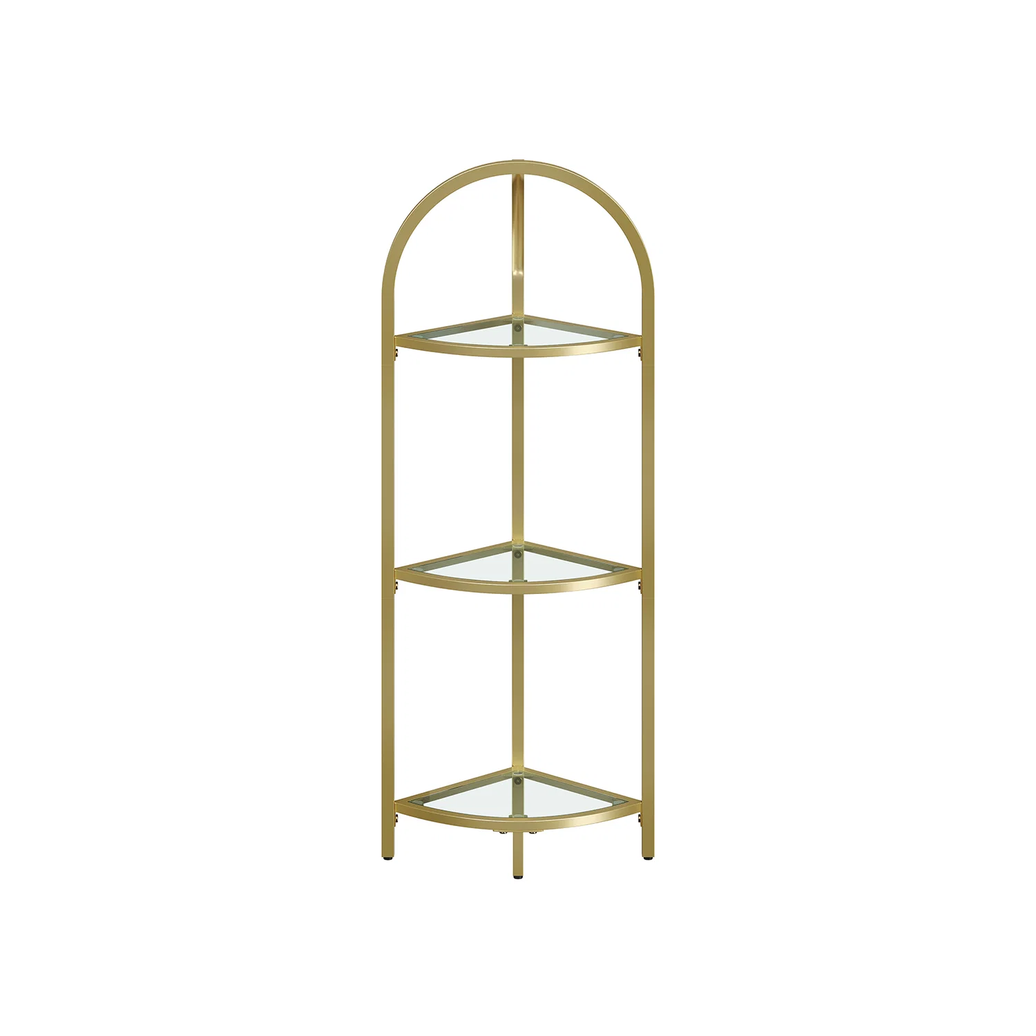 Detailed VASAGLE Baris Collection - 5 Tier Corner Bookshelf Selected