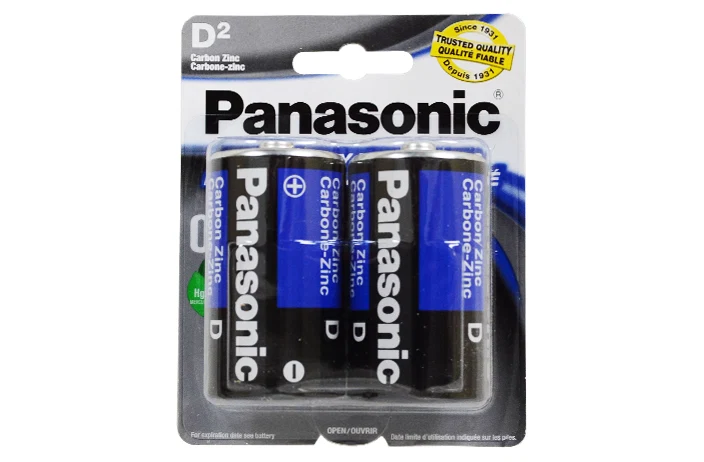 Efficient PANASONIC D BATTERIES 2PK Proven